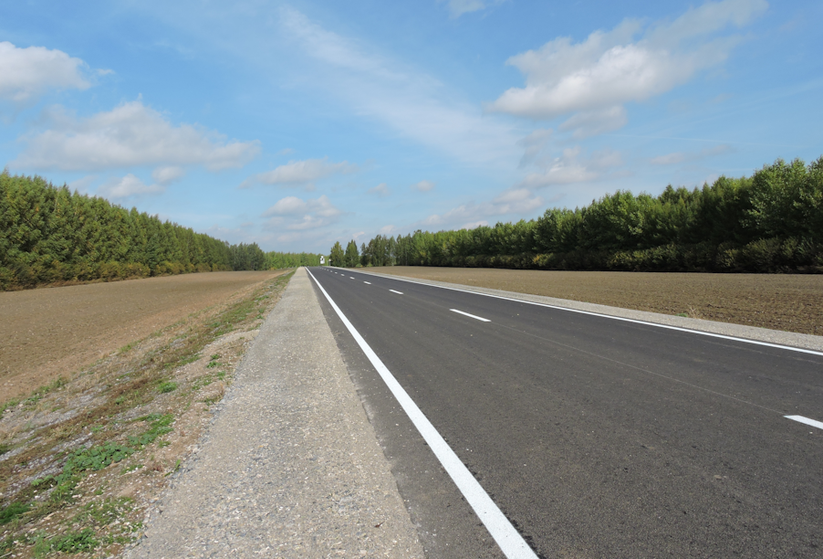 В Республике Татарстан капитально отремонтировали участок дороги Шушмабаш – Сердебаш